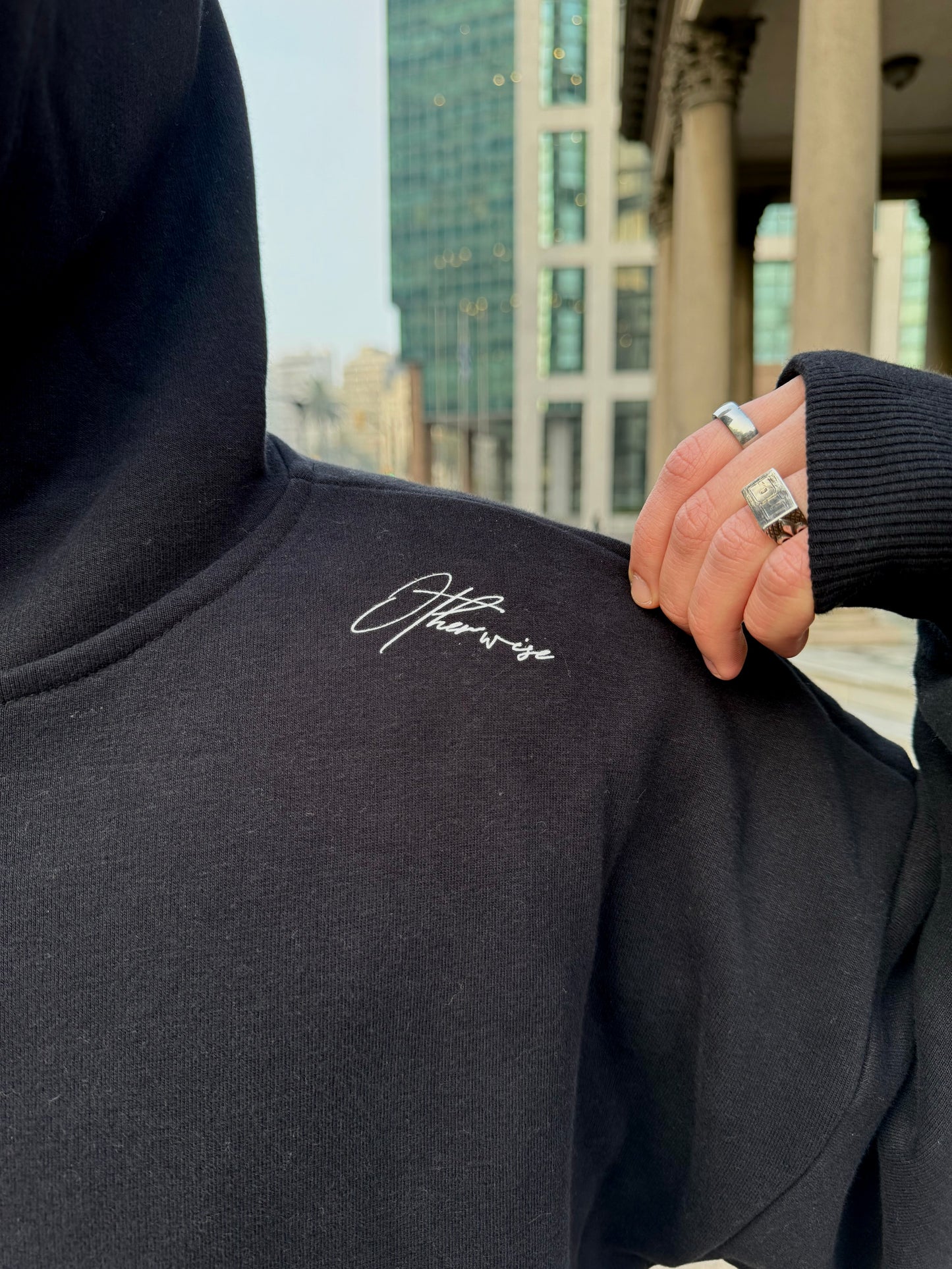 HOODIE Boxy Fit - Thinking