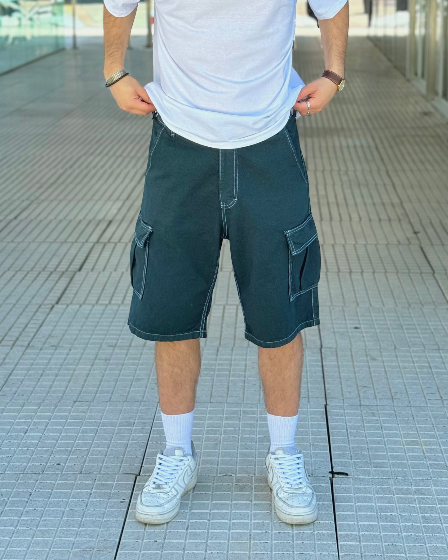 BERMUDA BAGGY cargo GARDEN