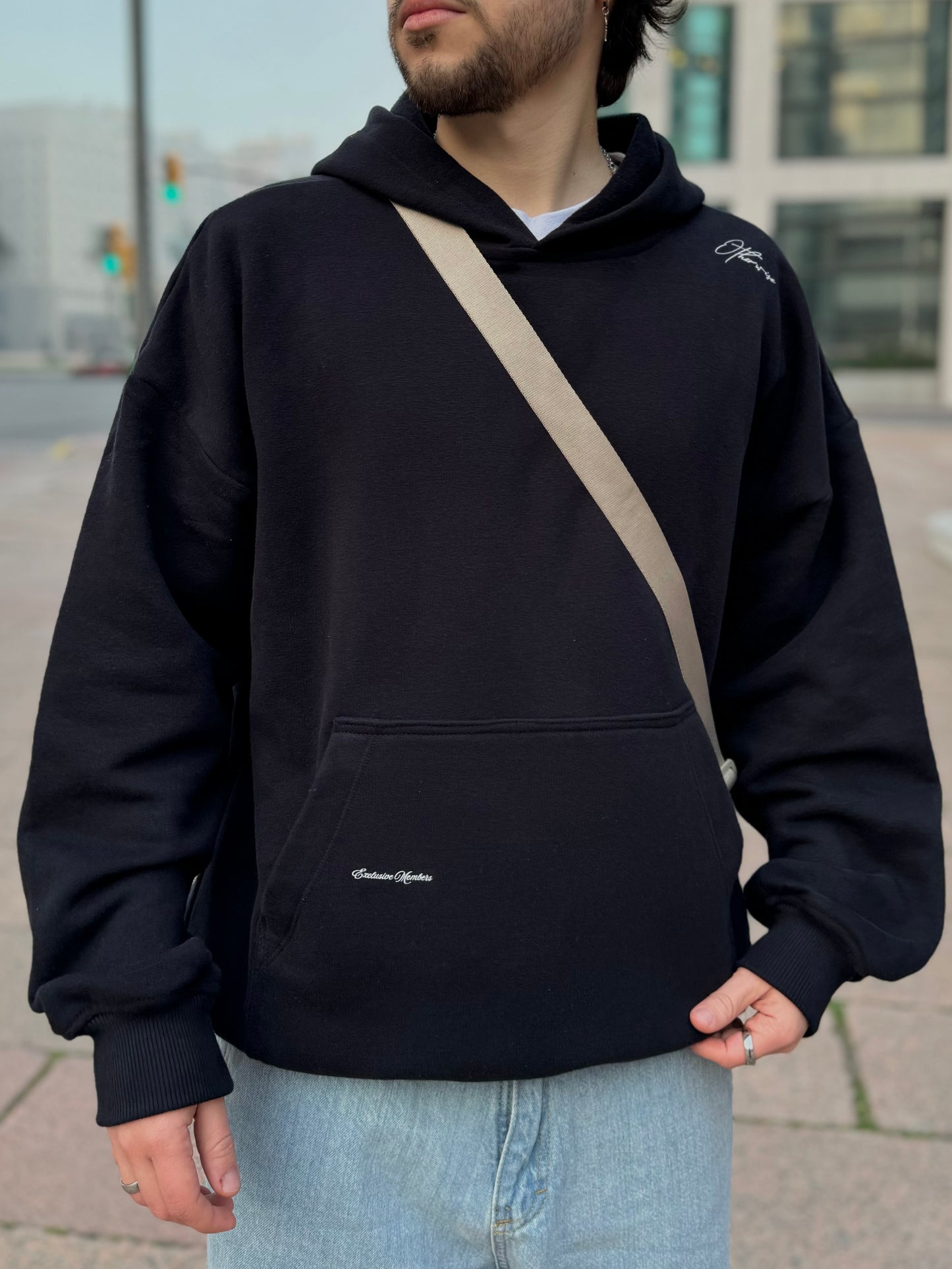 HOODIE Boxy Fit - Thinking