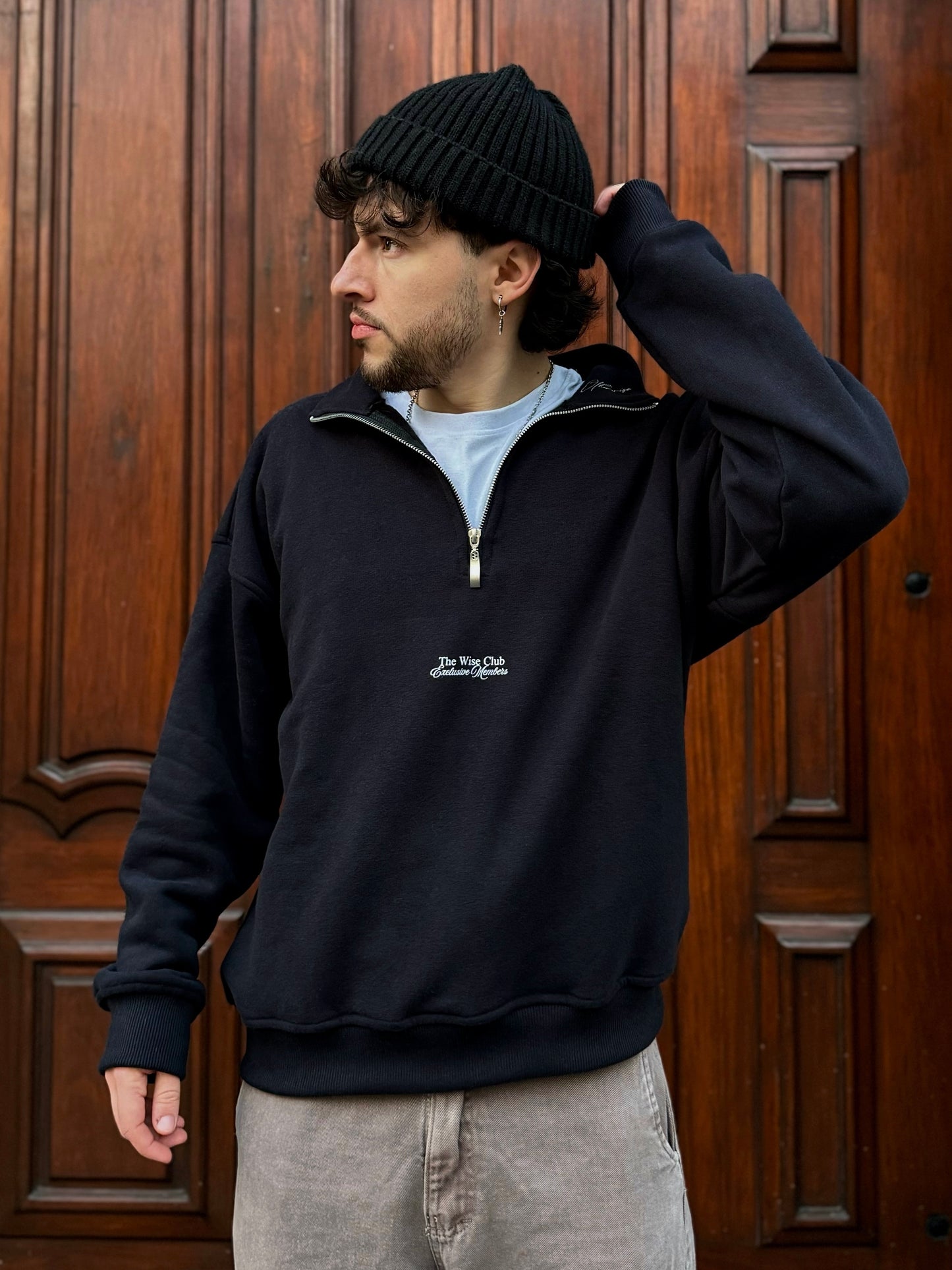 BUZO Boxy Negro - Exclusive