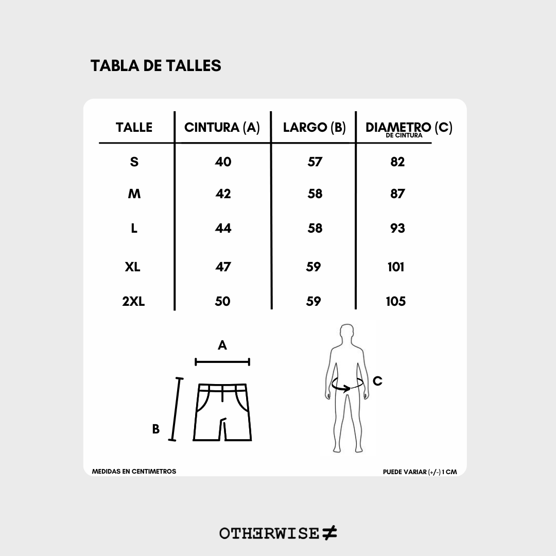 BERMUDA BAGGY cargo Crem