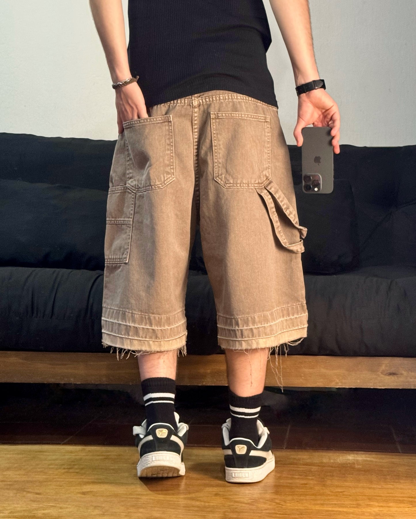 Bermuda BAGGY Latte Dubai