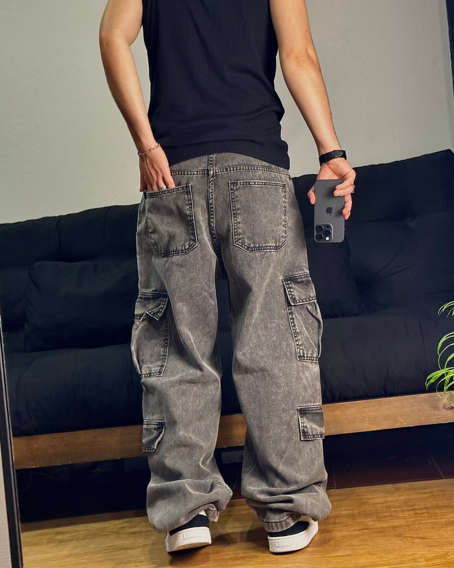 BAGGY Pocket’t Washed Cargo