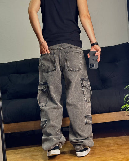 BAGGY Pocket’t Washed Cargo