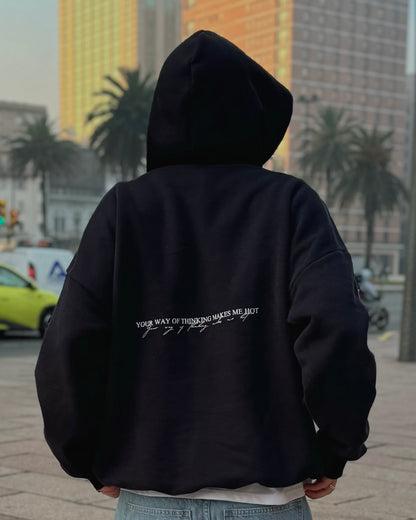 HOODIE Boxy - Thinking