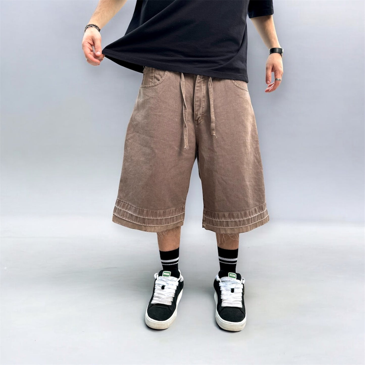 Bermuda BAGGY Latte Dubai