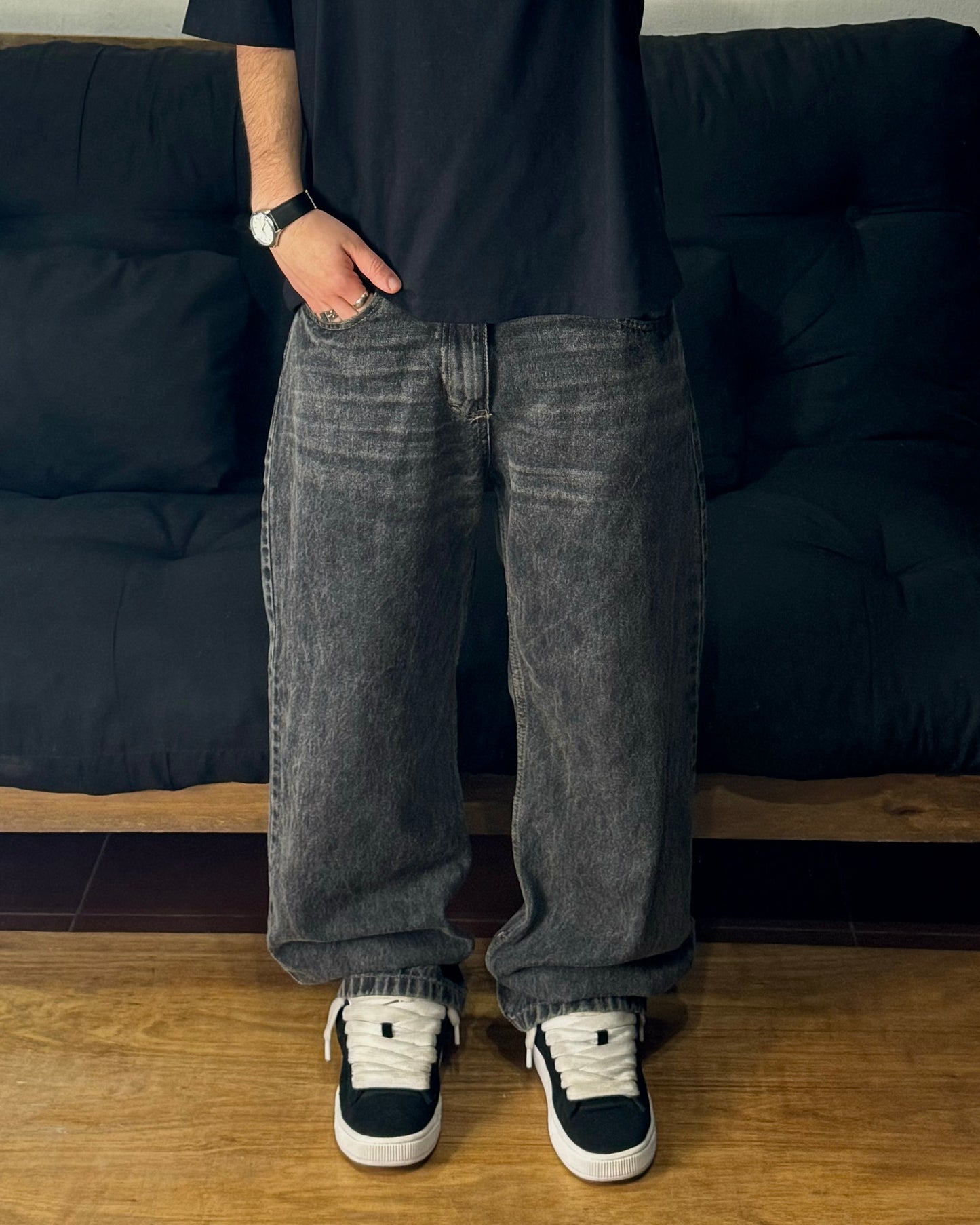 Jean Baggy Washed Riot