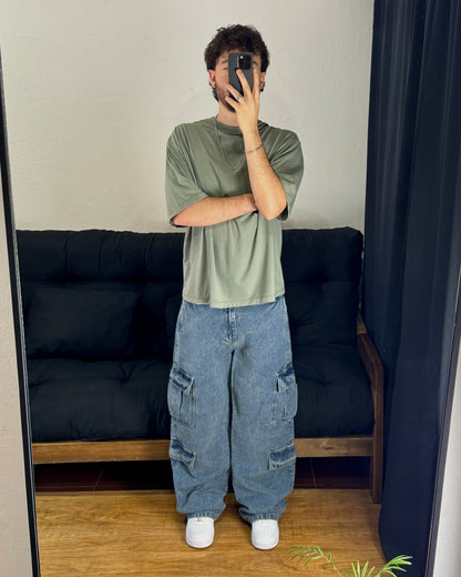 BAGGY Pocket’t Blue Cargo