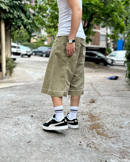 Bermuda BAGGY Matcha Green