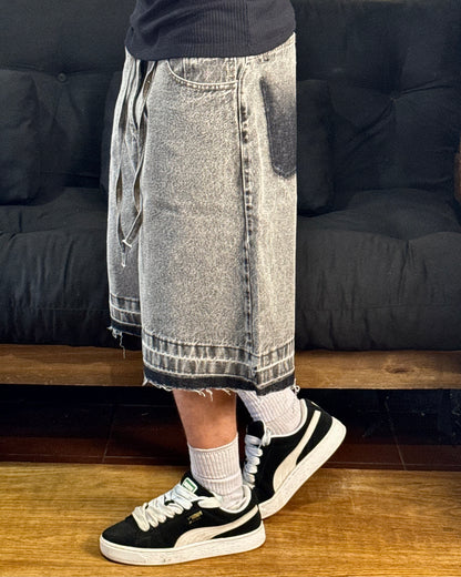 Bermuda BAGGY Mott Gris