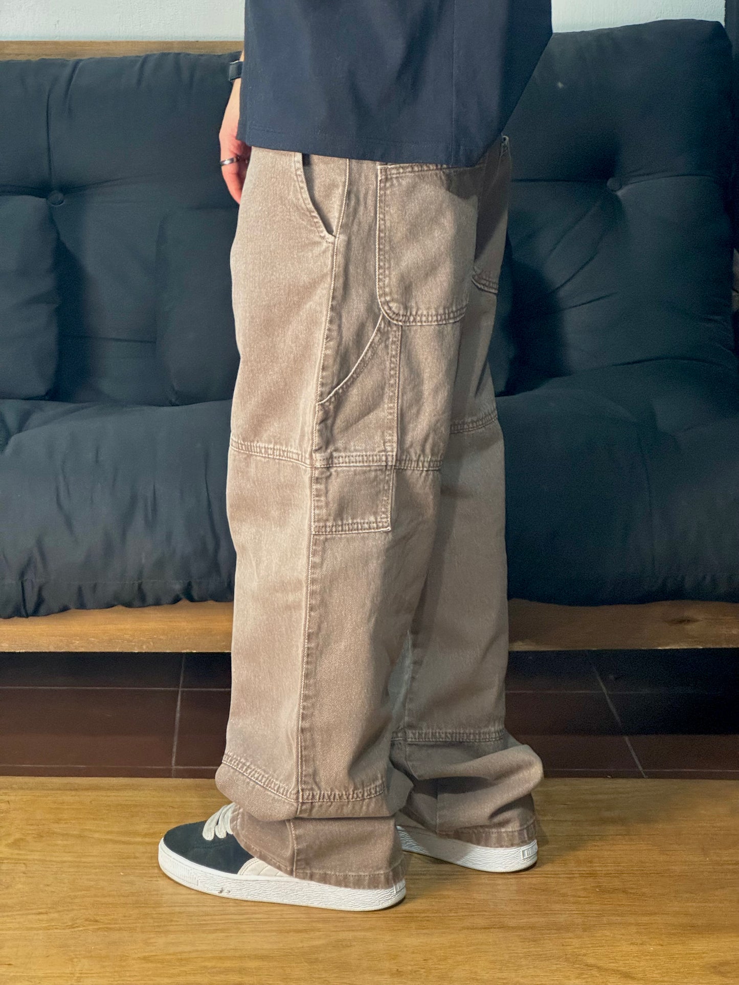 Jean Baggy Mocha Carpenter