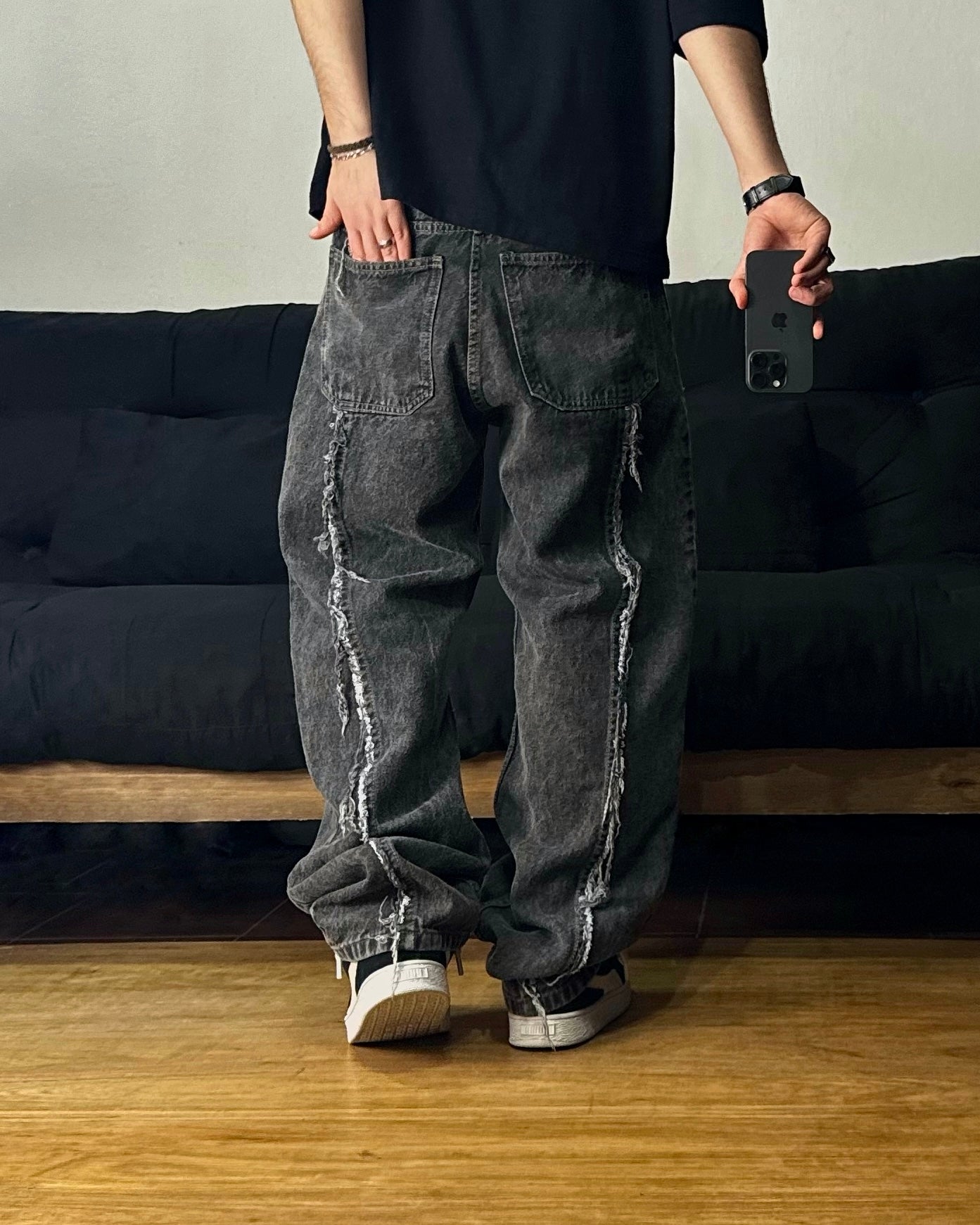 Jean Baggy Washed Riot