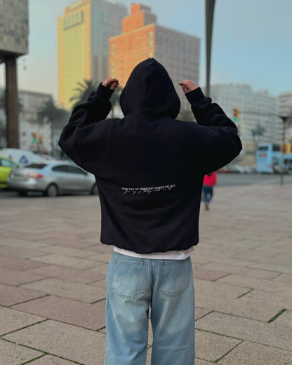 HOODIE Boxy - Thinking