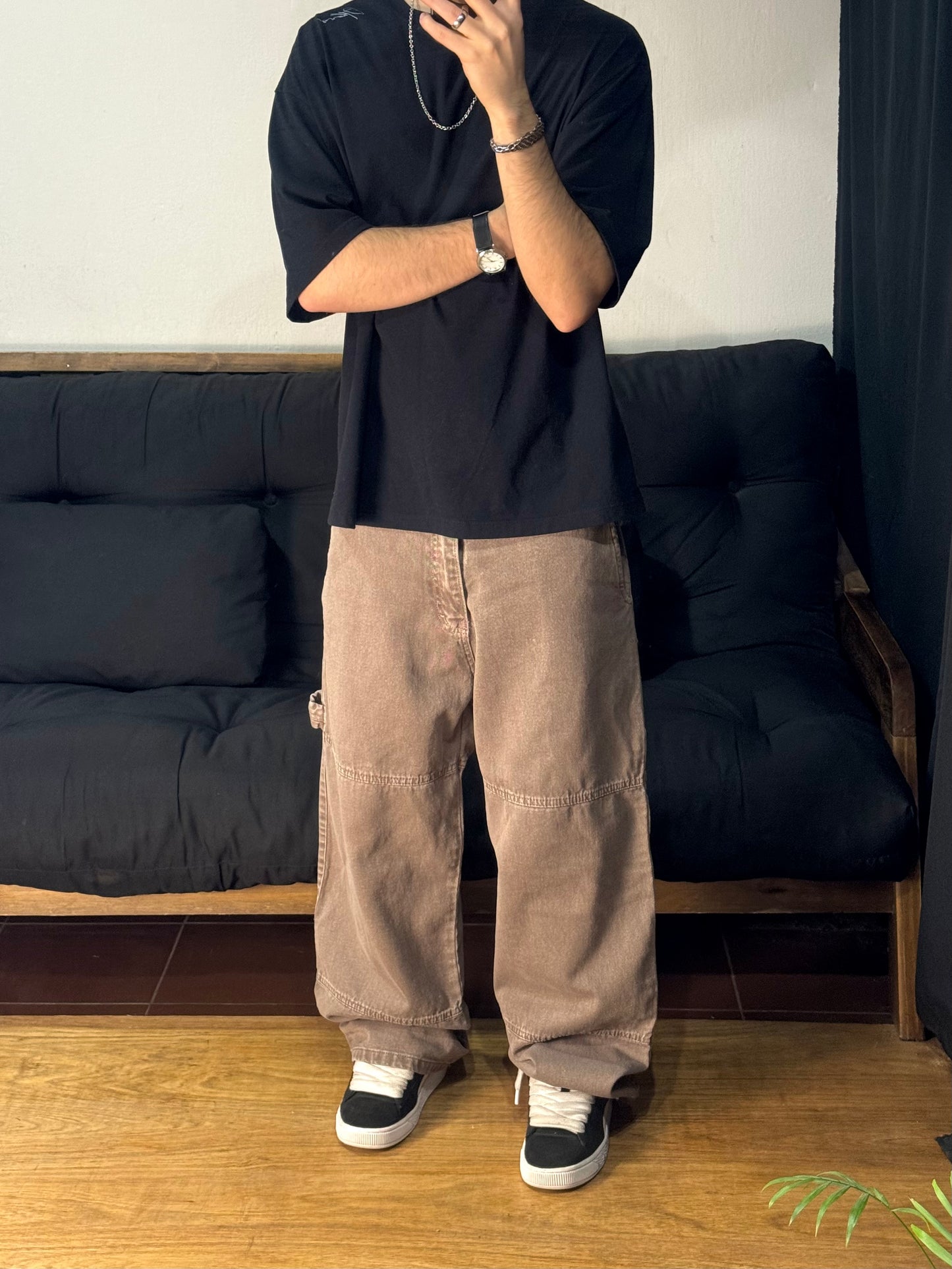 Jean Baggy Mocha Carpenter