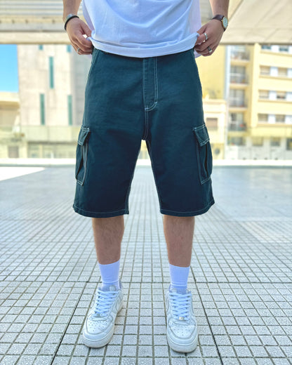 BERMUDA BAGGY cargo GARDEN