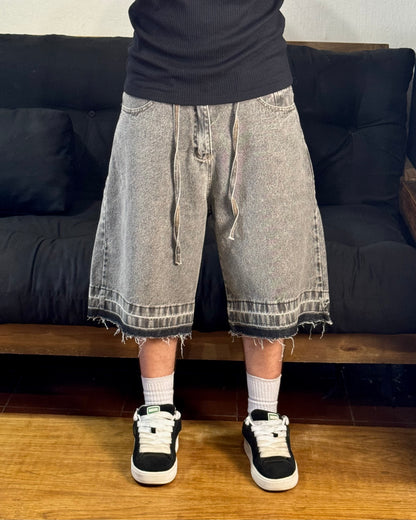 Bermuda BAGGY Mott Gris