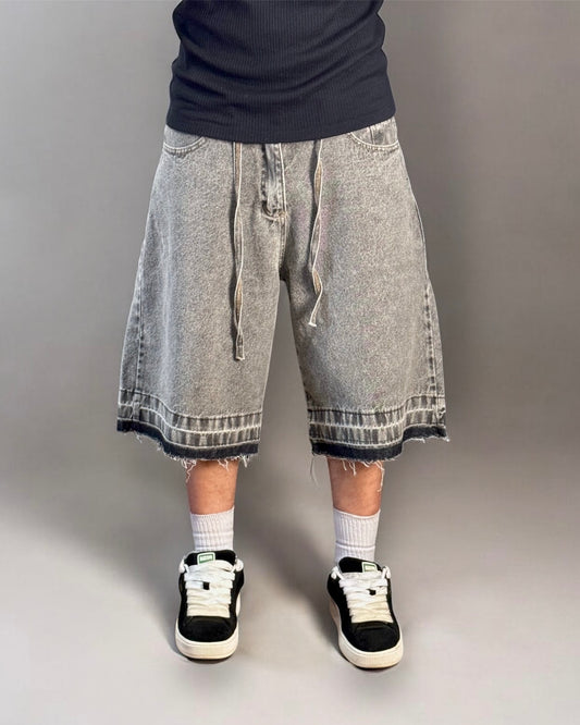 Bermuda BAGGY Mott Gris