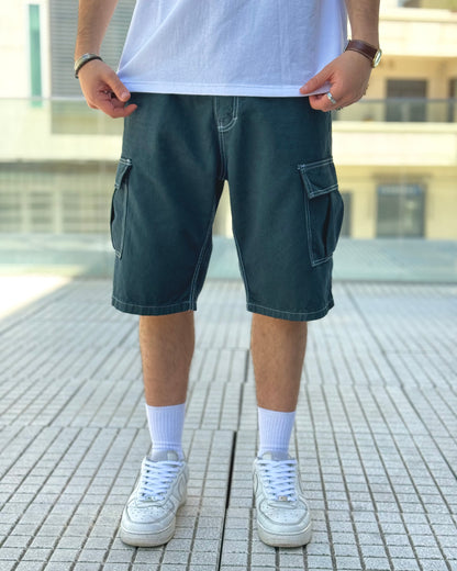 BERMUDA BAGGY cargo GARDEN