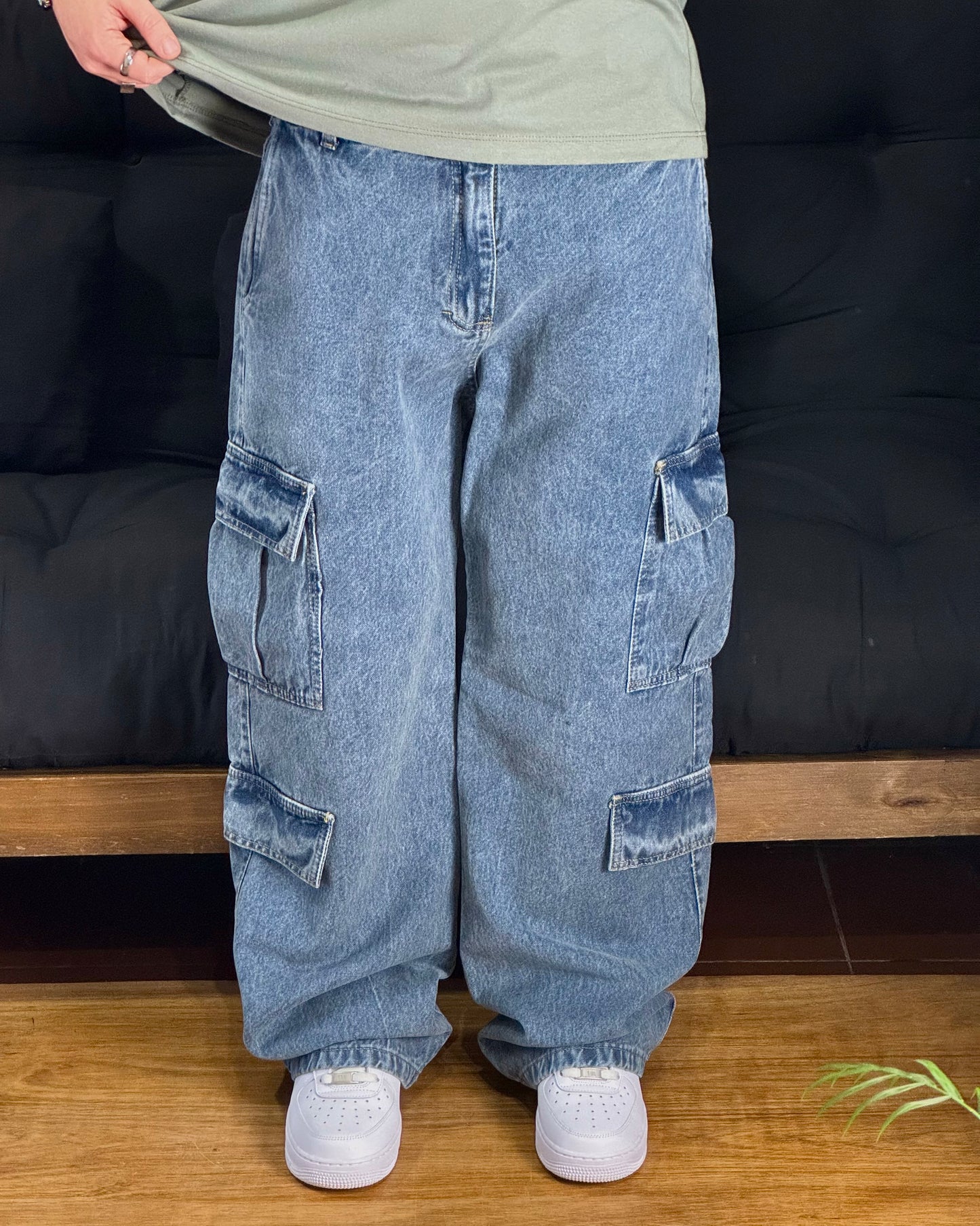 BAGGY Pocket’t Blue Cargo