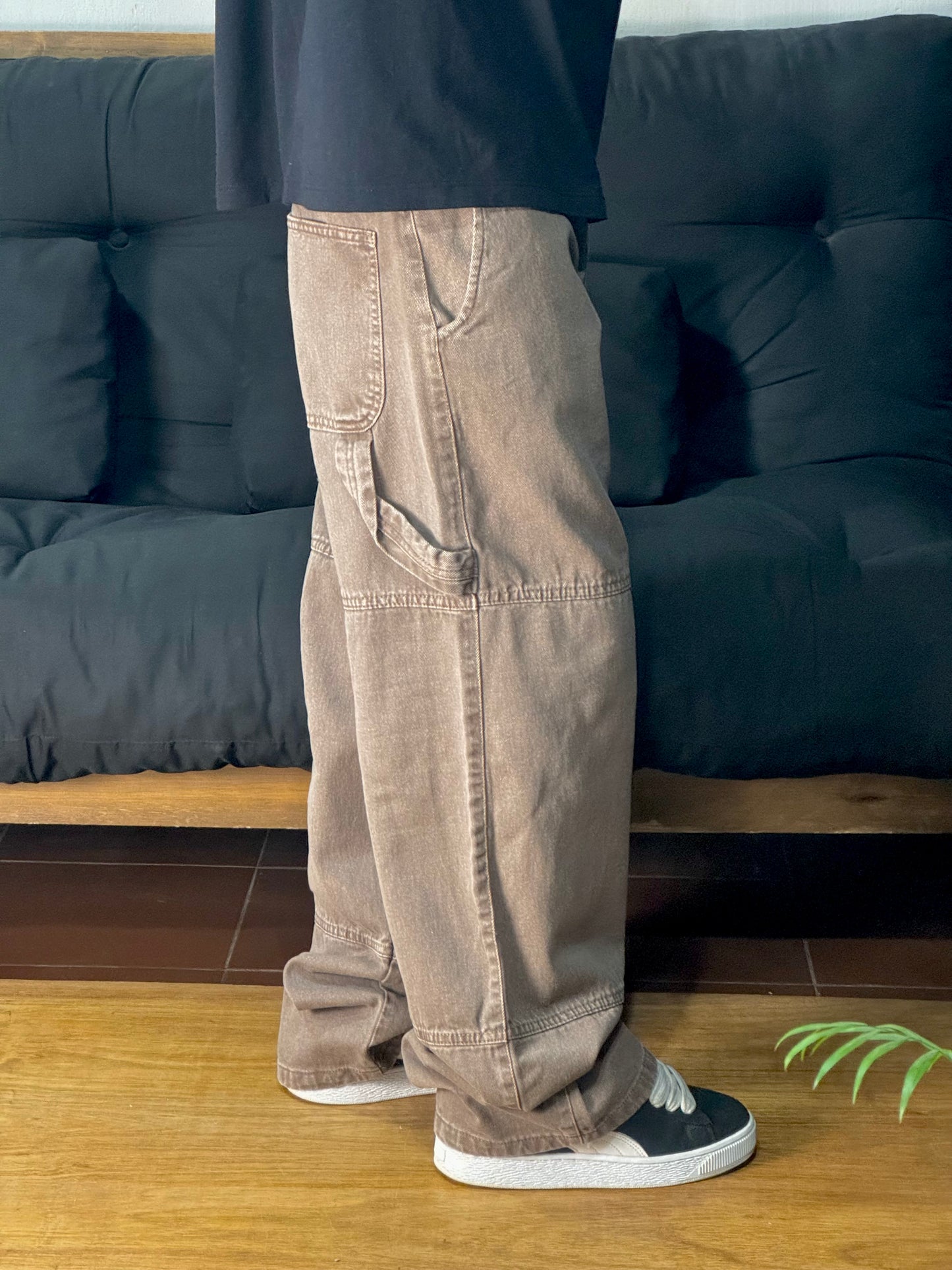 Jean Baggy Mocha Carpenter