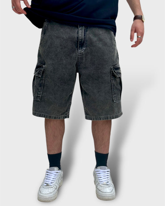 BERMUDA Baggy Cargo Washed