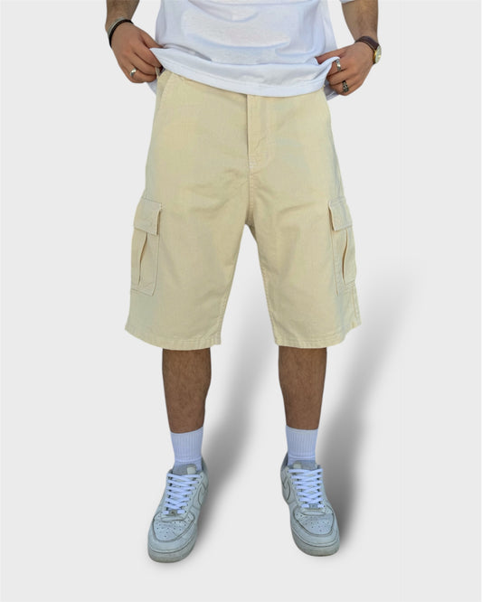 BERMUDA BAGGY cargo Crem