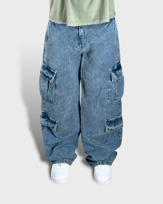 BAGGY Pocket’t Blue Cargo